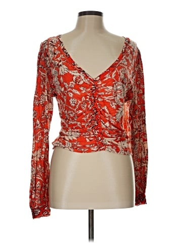 Free People Long Sleeve Blouse (view 1)