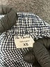 Assorted Brands 100% Cotton Chevron-herringbone Blue Casual Pants Size XS - photo 7