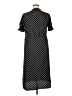 Influence 100% Polyester Polka Dots Black Casual Dress Size 14 - photo 2