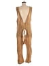 Free People 100% Cotton Tan Jumpsuit Size M - photo 2