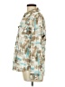 Chico's Print Teal Long Sleeve Blouse Size Lg (2) - photo 5
