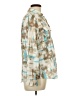 Chico's Print Teal Long Sleeve Blouse Size Lg (2) - photo 4