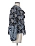 Elan 100% Rayon Blue Long Sleeve Blouse Size S - photo 4