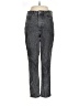 Old Navy Chevron-herringbone Gray Jeans Size 6 - photo 1
