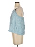 Athleta 100% Cupro Blue Sleeveless Top Size XS - photo 5