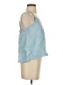 Athleta 100% Cupro Blue Sleeveless Top Size XS - photo 4