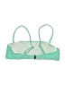 Unbranded Solid Green Swimsuit Top Size S - photo 2
