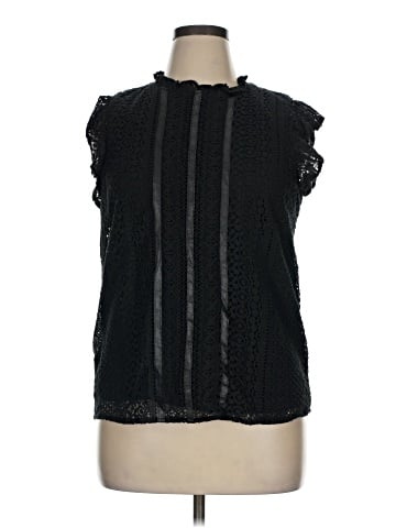 Calligraphie Sleeveless Blouse (view 1)