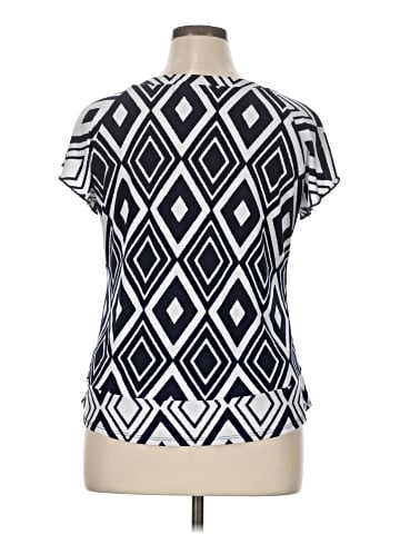Diana Belle Short Sleeve Blouse (view 2)