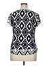 Diana Belle Blue Short Sleeve Blouse Size XL - photo 2