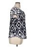 Diana Belle Blue Short Sleeve Blouse Size XL - photo 4