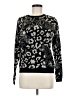 Versace Jeans 100% Wool Animal Print Black Wool Pullover Sweater Size M - photo 1