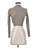 Shein Silver Long Sleeve Turtleneck Size 4 - photo 1