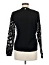 Versace Jeans 100% Wool Animal Print Black Wool Pullover Sweater Size M - photo 2