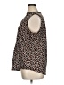 Kim Rogers Animal Print Brown Sleeveless Blouse Size XL - photo 5