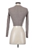Shein Silver Long Sleeve Turtleneck Size 4 - photo 2