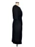 Connected Apparel 100% Polyester Solid Black Cocktail Dress Size 10 - photo 4