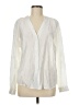 Alexander Jordan Ivory Long Sleeve Blouse Size M - photo 1