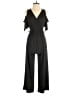 Unbranded 100% Polyester Solid Black Jumpsuit Size S - photo 1