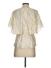 Trina Turk Ivory Short Sleeve Blouse Size P (petite) - photo 2