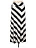 She's Cool Chevron-herringbone Ivory Black Casual Skirt Size 3X - photo 2