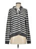 CAbi Stripes Gray Pullover Sweater Size S - photo 1