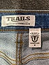 Assorted Brands Stars Blue Denim Shorts Size S - photo 3