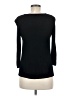 Studio M Black 3/4 Sleeve T-Shirt Size M (petite) - photo 2