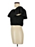 Shein Black Short Sleeve Top Size L - photo 5