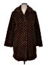 Shein Curve Brown Coat Size 0X - photo 1