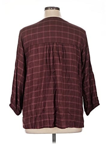 Wrangler Jeans Co 3/4 Sleeve Blouse (view 2)