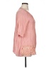 Unbranded Pink 3/4 Sleeve Blouse Size XL - photo 4