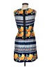 Bebop Print Blue Casual Dress Size M - photo 2
