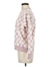 T Tahari Checkered-gingham Pink Pullover Sweater Size M (estimated) - photo 5