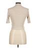 Zara Tan Short Sleeve Top Size M - photo 2