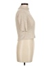 Zara Tan Short Sleeve Top Size M - photo 4