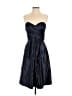 Bill Levkoff 100% Polyester Blue Cocktail Dress Size 10 - photo 1
