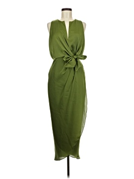 slim fit dress slacks Shop Talyahh Crepe Jersey Button Down Collared Midi Dress Dk-Greenfor Women  Online