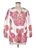 Collection By Cezele White 3/4 Sleeve Blouse Size M - photo 1