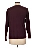 Classic Elements Burgundy Long Sleeve Top Size L - photo 2