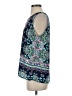 Anne Carson 100% Polyester Blue Sleeveless Blouse Size S - photo 5
