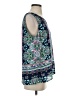Anne Carson 100% Polyester Blue Sleeveless Blouse Size S - photo 4
