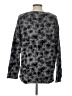 Central Park West Animal Print Gray Pullover Sweater Size L - photo 2