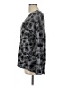 Central Park West Animal Print Gray Pullover Sweater Size L - photo 5