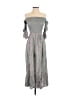 Assorted Brands Gray Green Casual Dress Size Sm - Med - photo 1