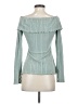 Shein Green Long Sleeve Blouse Size 2 - photo 2