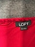 Ann Taylor LOFT Solid Burgundy Romper Size XS - photo 4