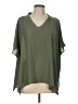 CAKE. Green Short Sleeve Blouse Size L - photo 1