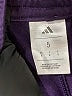 Adidas 100% Recycled Polyester Purple Track Pants Size 5 - photo 3