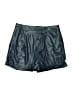 Assorted Brands 100% Polyester Metallic Blue Shorts Size M - photo 1